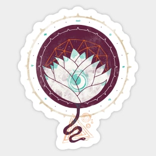 The Lotus Sticker